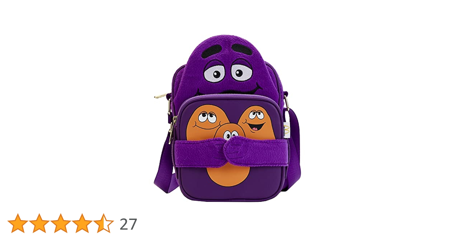 loungefly マクドナルド　Grimace パック McDonald Loungefly McDonalds Crossbody Bag Grimace Cosplay New
